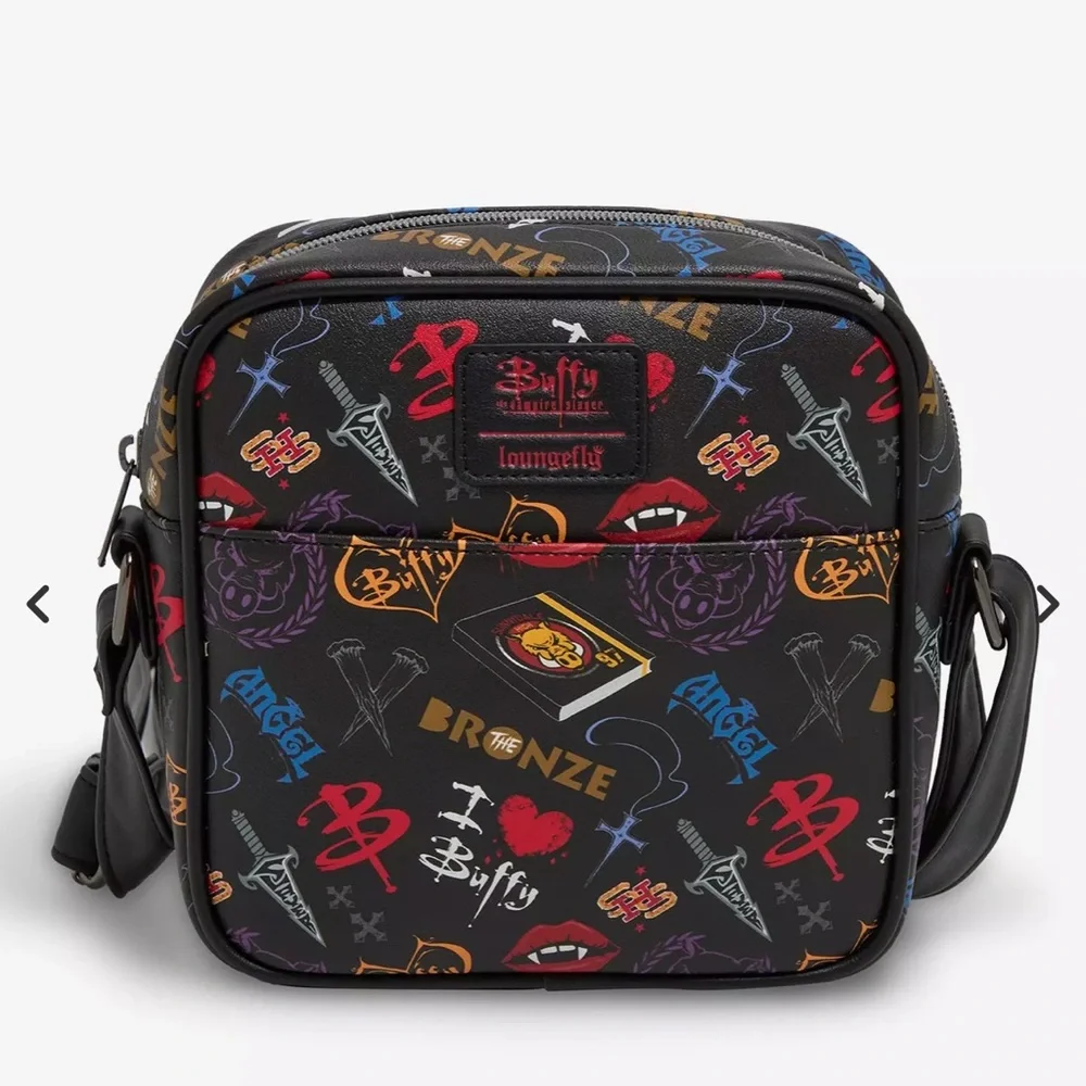 Loungefly Buffy The Vampire Slayer Icons Crossbody Bag